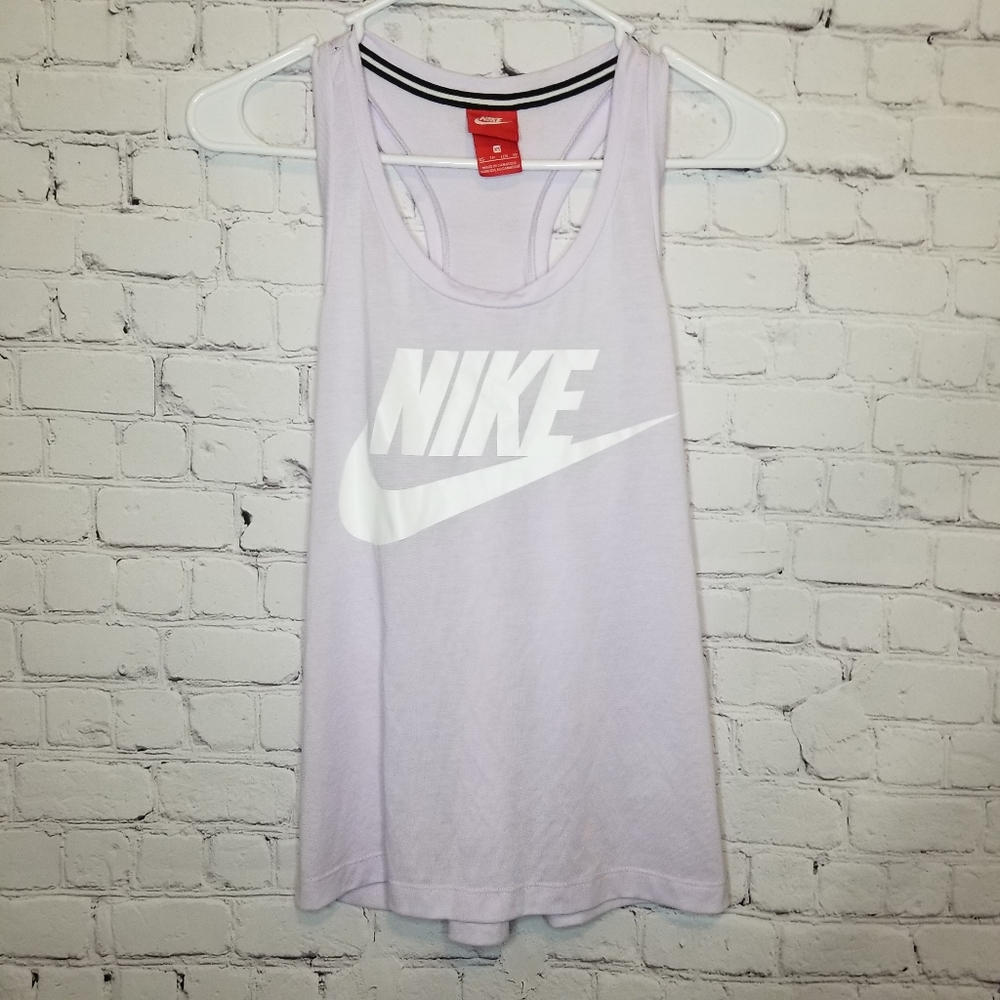 Nike lavender racerback tank XS